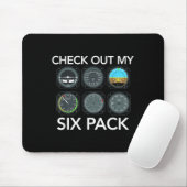 Karo aus meinem Sixpack Funny Aviation Lot fliegen Mousepad (Mit Mouse)