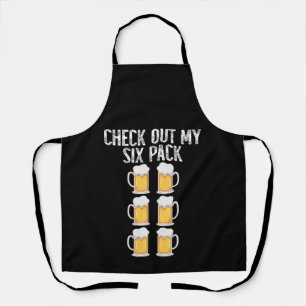 Karo aus meinem Sixpack Funny Beers Gym Lover Schürze