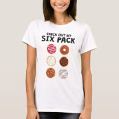 Karo aus meinem Sixpack Funny Donut Fitness T-Shirt (Vorderseite)