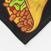 Karo aus meinem Sixpack Funny Taco Boxing Cinco De Fleecedecke (Ecke)
