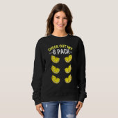 Karo aus meinem Sixpack Orange Frucht Sweatshirt (Vorne ganz)