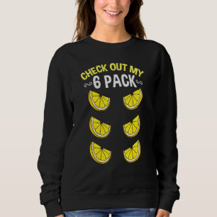 Karo aus meinem Sixpack Orange Frucht Sweatshirt