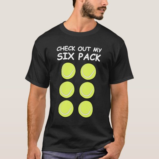 Karo aus meinem Sixpack - Tennisball T-Shirt (Vorderseite)