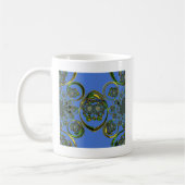 Karo aus meinen blauen Kurven Kaffeetasse (Links)