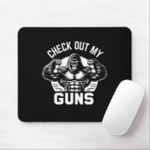 Karo aus meinen Gewehren Mousepad (Mit Mouse)