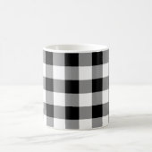 Karo Black and White Buffalo Kaffeetasse (Mittel)