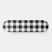 Karo Black and White Buffalo Skateboard (Horizontal)