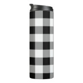 Karo Black and White Buffalo Thermosbecher (Nach rechts gedreht)