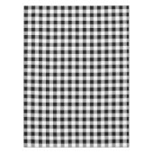 Karo Black and White Buffalo Tischdecke (Vorderseite)