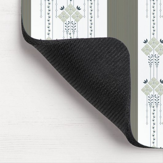 Karo-Blume Mousepad (Ecke)