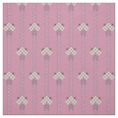 Karo-Blume Stoff (Muster)