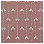 Karo-Blume Stoff (Muster)