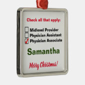 Karo Box Ärztlicher Verband Weihnachtsschmuck (Rechts)