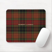 Karo-Braun Mousepad (Mit Mouse)