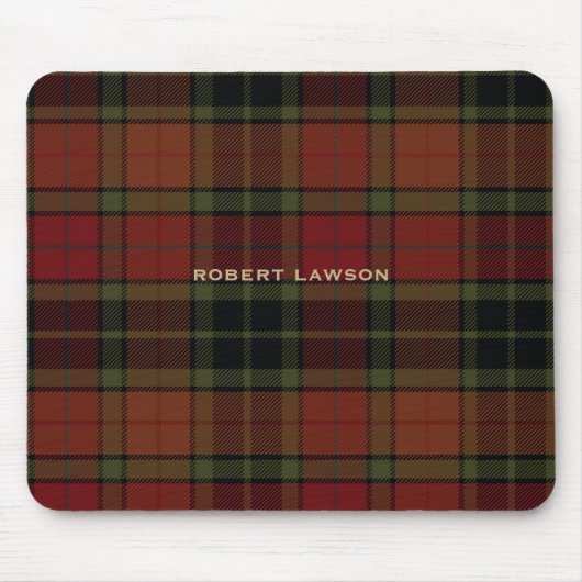 Karo-Braun Mousepad (Vorne)