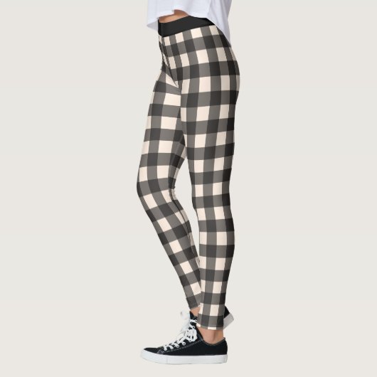 Karo Buffalo Karierte Leggings (Links)