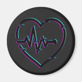 Karo Circle Magnet (Vorne)