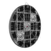 Karo Dartscheibe (Vorderseite Links)