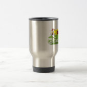 Karo das Bauernhoflogo Reisebecher (Mittel)