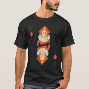 Karo-Deck der Karten Halloween Group Co T-Shirt