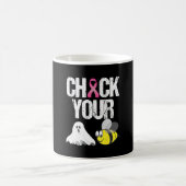Karo Dein Bienenvolk Funny Breast Cancer Halloween Kaffeetasse (Mittel)