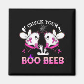 Karo Dein Bienenvolk Funny Breast Cancer Halloween Magnet (Vorne)