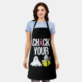 Karo Dein Bienenvolk Funny Breast Cancer Halloween Schürze (Getragen)