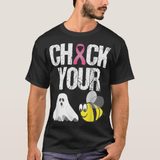 Karo Dein Bienenvolk Funny Breast Cancer Halloween T-Shirt