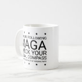 Karo dein moralischer Kompass Kaffeetasse (Vorderseite Links)