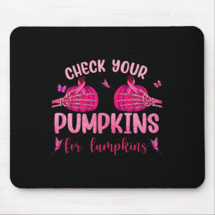 Karo Deine Pumpkins für Lumpkins Skeleton Hand Hal Mousepad