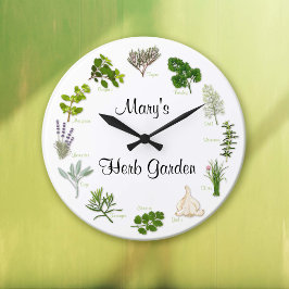 Karo Deine Thyme Herb Garden Uhr