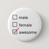 Karo, den ich heraus knöpfe button (Vorderseite)