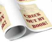 Karo des Logos für Autoren meines Buches Geschenkpapier (Rolleneckpunkt)