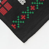 Karo dich selbst, bevor du dir selbst die Weihnach Fleecedecke (Ecke)