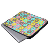 Karo die Donuts! Laptopschutzhülle (Vorne Knopf)