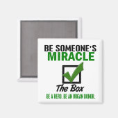 Karo Die Kiste ist eine Organspende 6 Magnet (Vorderseite/Rückseite)