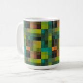 Karo Dieser moderne Stil Kaffeetasse (Vorderseite Links)