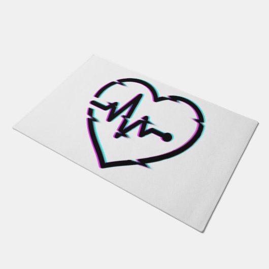 Karo Door Mat Fußmatte (Schrägansicht)