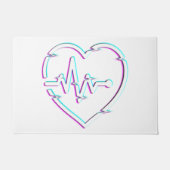 Karo Door Mat Fußmatte (Vorderseite)