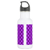 Karo Edelstahlflasche (Rückseite)