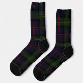 Karo Elegant Rustikal Klassisch Tartan Socken (Linkes Detail)