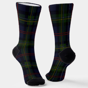 Karo Elegant Rustikal Klassisch Tartan Socken