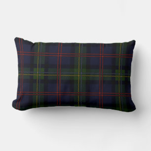 Karo Elegant Rustikaler Klassischer Malcolm-Tartan Lendenkissen