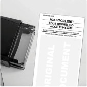 Karo-Endorsement-Briefmarke - Kundenspezifische Br Permastempel