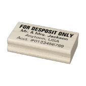 Karo-Endorsement Gummistempel (Stempel)