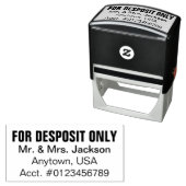 Karo-Endorsement Permastempel (Beispiel)