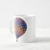 Karo-Es-Heraus Heißluft-Ballon-Tasse Kaffeetasse (Vorderseite Links)