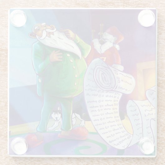 Karo es zweimal malen glasuntersetzer (Rückseite)