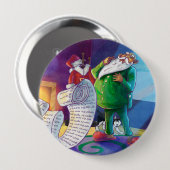 Karo es zweimal Santa Button (Vorne & Hinten)