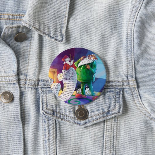 Karo es zweimal Santa Button (Beispiel)